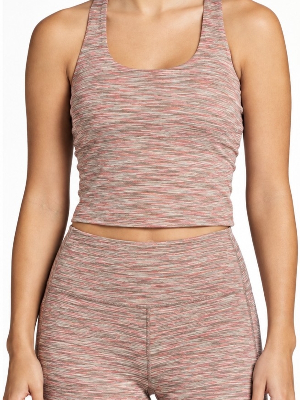 >DSG< Multi Colored Razor Back Crop Tank - Picture 1 of 7